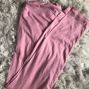 Pink Lularoe leggings